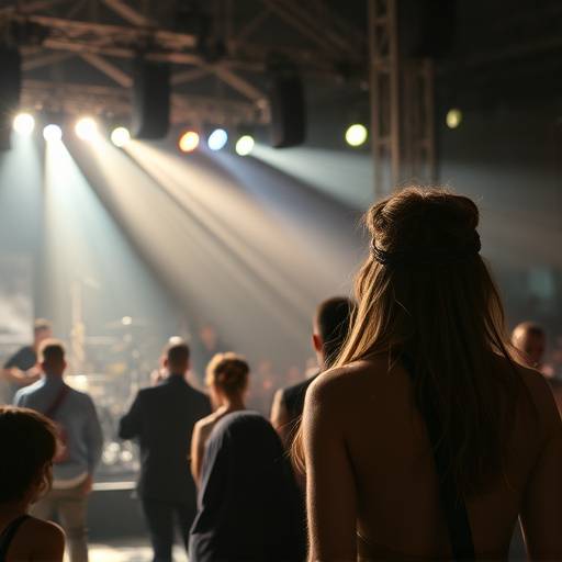 Behind-the-scenes documentary of a music festival with live performances.
